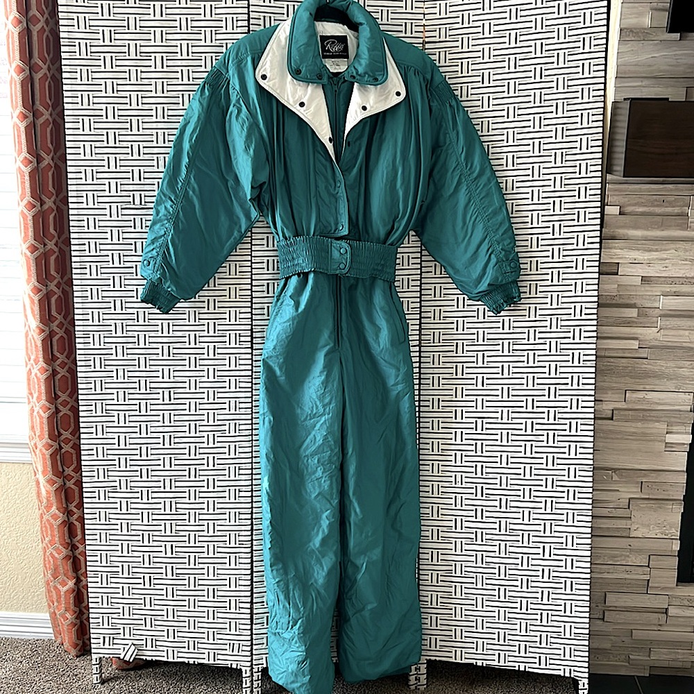 Vintage Roffe one piece Ski suit Retro
